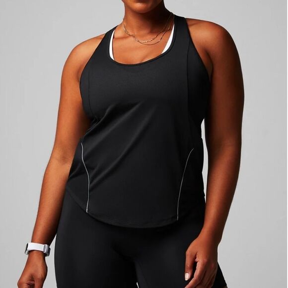 Fabletics High-Tempo Tank Black M NWT in packaging - Picture 1 of 7